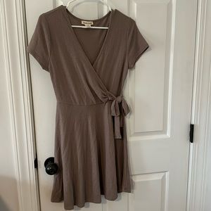 Tan comfy dress